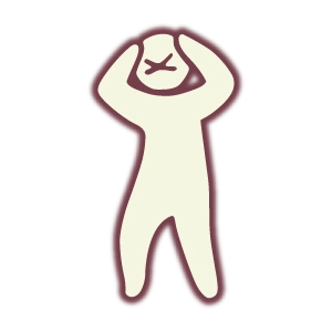 うろたえる狩人