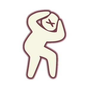 怯える難民
